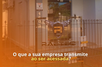 O que a sua empresa transmite ao ser acessada?